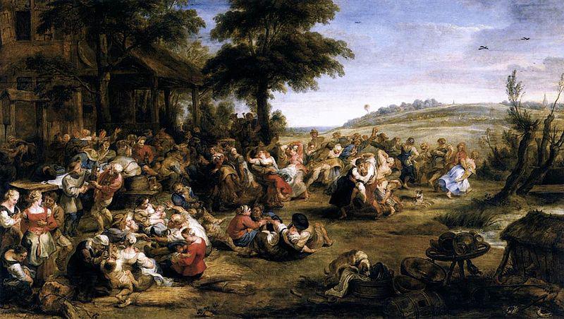 Peter Paul Rubens The Village Fete
